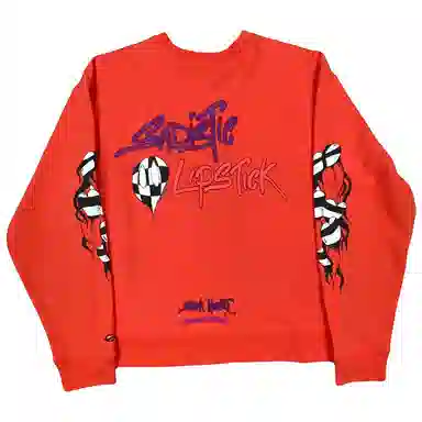 Chrome Hearts Crewneck Sweatshirt Orange