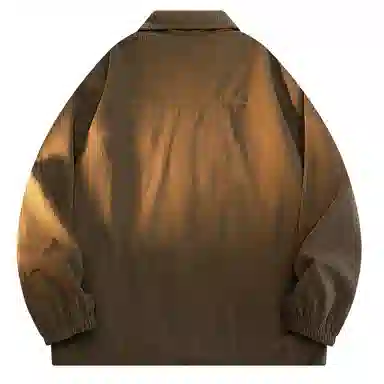 国际米兰足球俱乐部 休闲工装美式复古百搭外套学生运动高街户外灯芯绒上衣夹克 男女同款