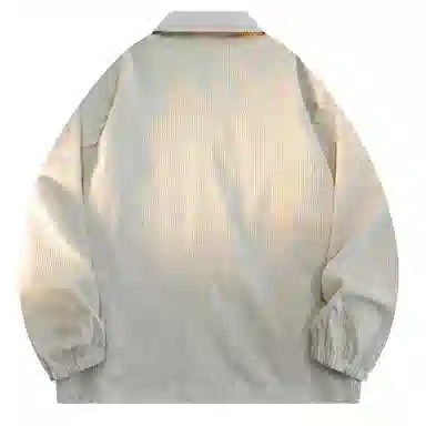 国际米兰足球俱乐部 休闲工装美式复古百搭外套学生运动高街户外灯芯绒上衣夹克 男女同款