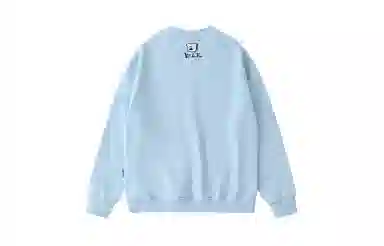 LAMLICKA Monster Print Sweatshirt Blue