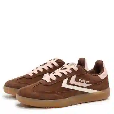 Feiyue Brown Suede Low Top