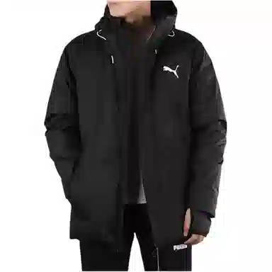 Puma Essential Logo Hooded Puffer Jacket