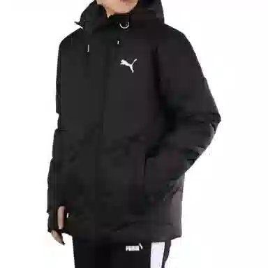Puma Essential Logo Hooded Puffer Jacket