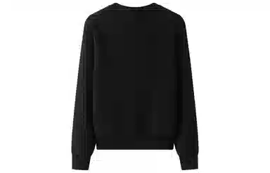 东鲸岁时记 学院风韩系显瘦松弛感小个子长袖毛衣 女款 黑色