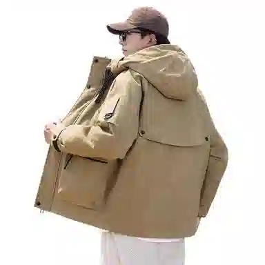 鸭鸭 时尚休闲工装百搭短款羽绒服 男女同款