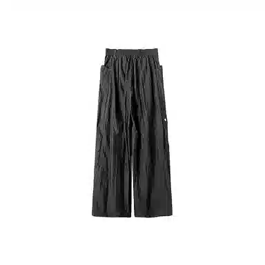 Huànxiàngzhě Black Wide-Leg Pants