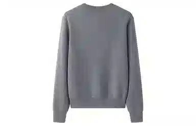 东鲸岁时记 学院风韩系收腰松弛感小个子舒适毛衣 女款 灰色