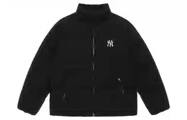 MLB Yankees Puffer Jacket Black