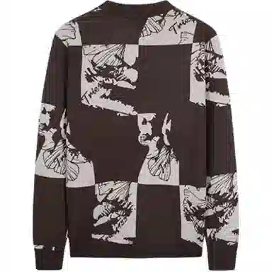 才子 大众休闲保暖修身针织衫 男款