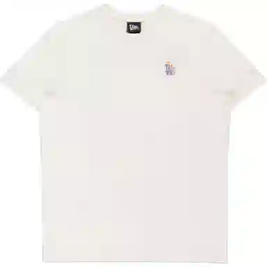 New Era Ivory Dodgers Logo Tee
