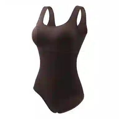 润微 显瘦美形方领打底连体衣 女款