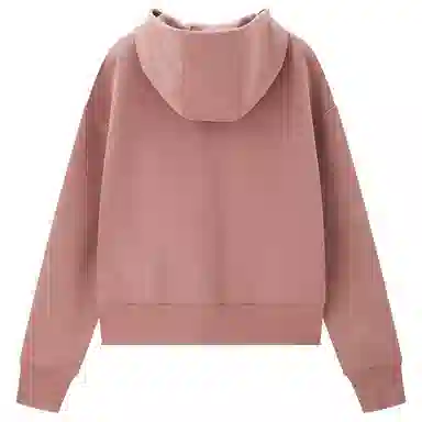 佐丹奴 双面空气层袋鼠兜宽松连帽卫衣 女款