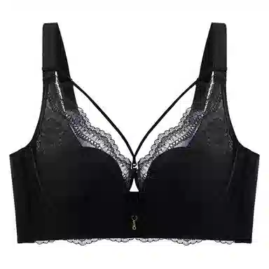 浪莎 舒适无痕无钢圈稳固不掉柔软亲肤轻薄透气收副乳防下垂聚拢文胸 女款 组合装