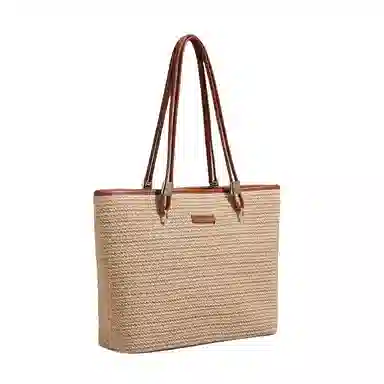 PESASRIE Tote Bag Brown