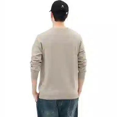 【dme】 圆领套头基础款宽松百搭纯色毛衣 男女同款