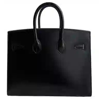 HERMES Birkin 25 Box Noir