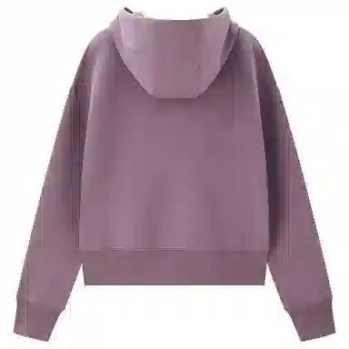 佐丹奴 双面空气层袋鼠兜宽松连帽卫衣 女款