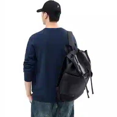 【dme】 圆领套头基础款宽松百搭纯色毛衣 男女同款