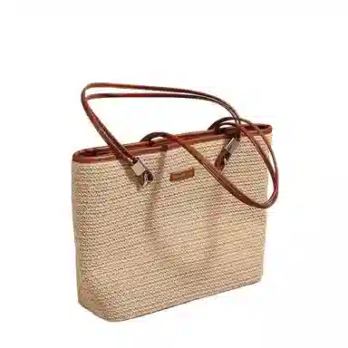 PESASRIE Tote Bag Brown