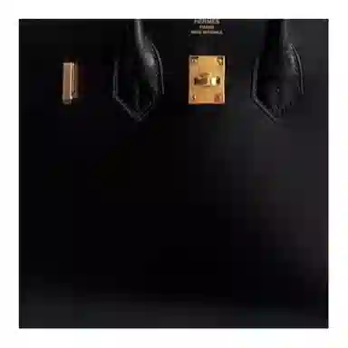 HERMES Birkin 25 Box Noir