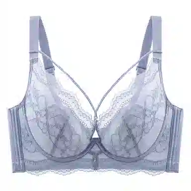 浪莎 舒适无痕无钢圈稳固不掉柔软亲肤轻薄透气收副乳防下垂聚拢文胸 女款 组合装