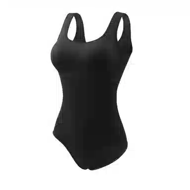 润微 显瘦美形方领打底连体衣 女款