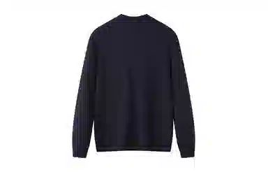 恒源祥 纯色半高领纯羊毛针织衫毛衣 男款