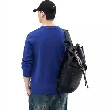 【dme】 圆领套头基础款宽松百搭纯色毛衣 男女同款