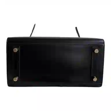 HERMES Birkin 25 Box Noir