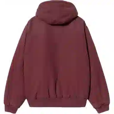 Carhartt WIP Kangaroo Pocket Hoodie Jacket Red