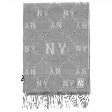 MLB Logo Scarf Grey