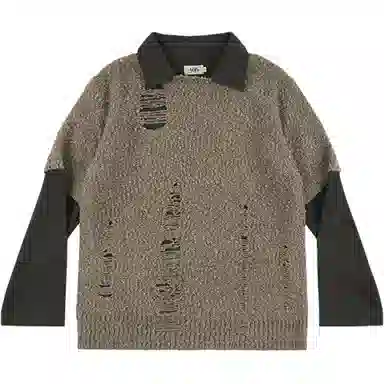 GOOD BAI 916 Series Black Sweater