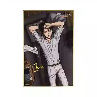 BOOM COMIC Attack on Titan S1 Levi Mikasa Art Paper