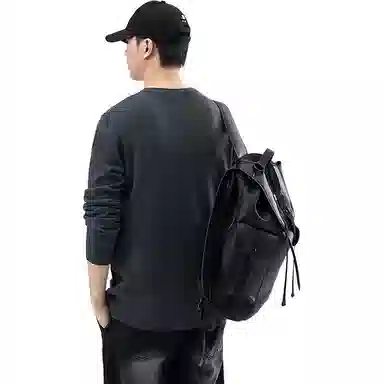 【dme】 圆领套头基础款宽松百搭纯色毛衣 男女同款