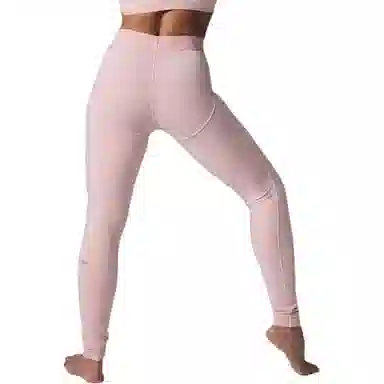 alo yoga Colorblock High Waist Leggings Black White