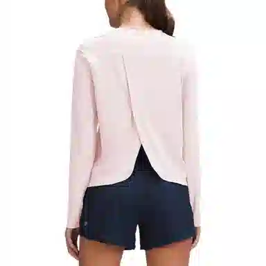 lululemon Mesh Panelled Long Sleeve Tee