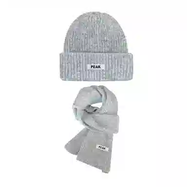 匹克 【保暖三件套】简约百搭保暖防寒 聚酯纤维 绒线帽 男女同款情侣款