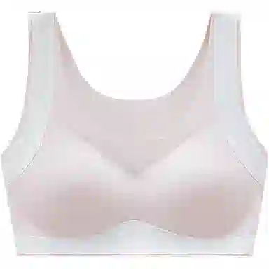 北极绒 运动无痕聚拢纯色透气文胸 女款
