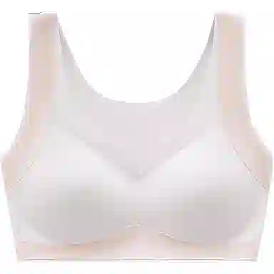 北极绒 运动无痕聚拢纯色透气文胸 女款