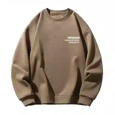 莫代尔 休闲时尚潮流简约字母舒适亲肤连帽长袖打底衣 男女同款