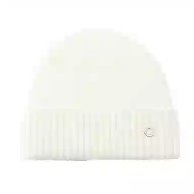 玖慕 针织帽子女秋冬百搭加厚保暖护耳骑车妈妈老人毛线冷帽 羊驼毛 绒线帽 女款