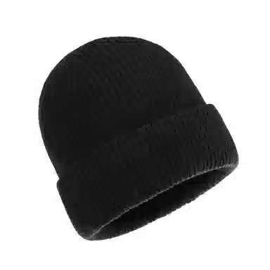 上海故事 纯色暖暖防风护头弹力针织帽 绵羊毛 绒线帽 男女同款情侣款