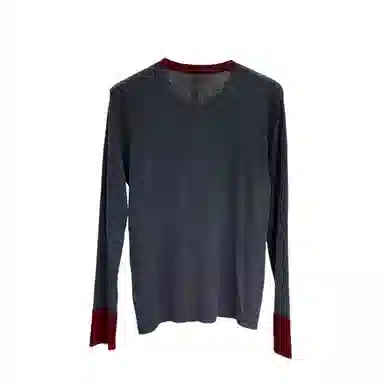 水中花 秋款打底套头休闲时尚舒适长袖针织衫 女款