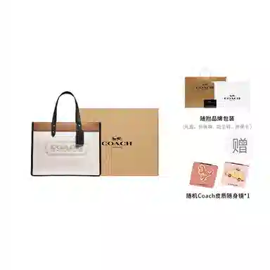 COACH Field 30 Logo Tote