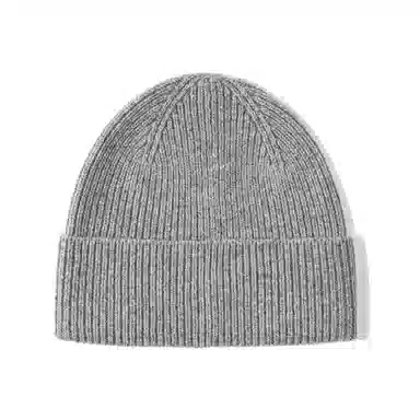 上海故事 纯色暖暖防风护头弹力针织帽 绵羊毛 绒线帽 男女同款情侣款