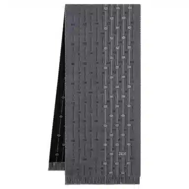 DIOR Tassel Wool Scarf