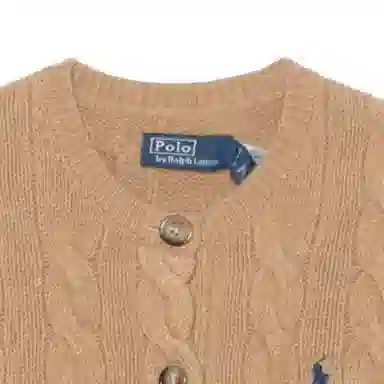 Polo Ralph Lauren Cable-Knit Wool-Cashmere Cardigan