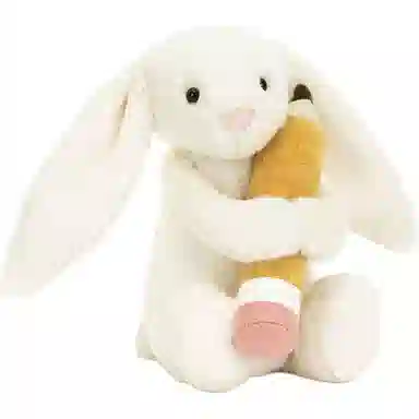 JELLYCAT Bashful Bunny With Pencil 15cm