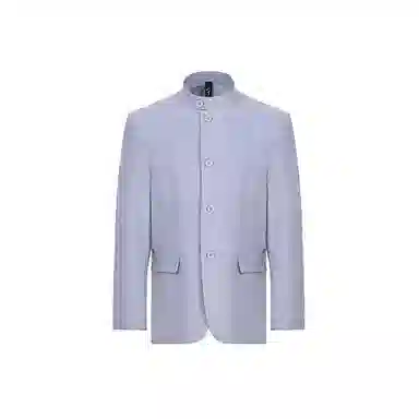 三省六部 新中式立领极简纯色长袖西装 男女同款