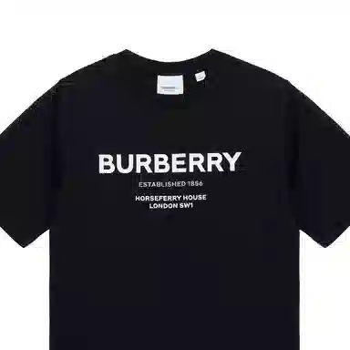 Burberry Logo T-Shirt Kids Black